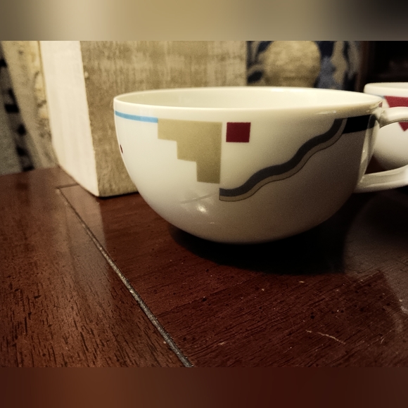 1980s Studio Nova Attitudes Tea, Coffee, Espresso, Cappuccino Art Deco Revival - Picture 10 of 11